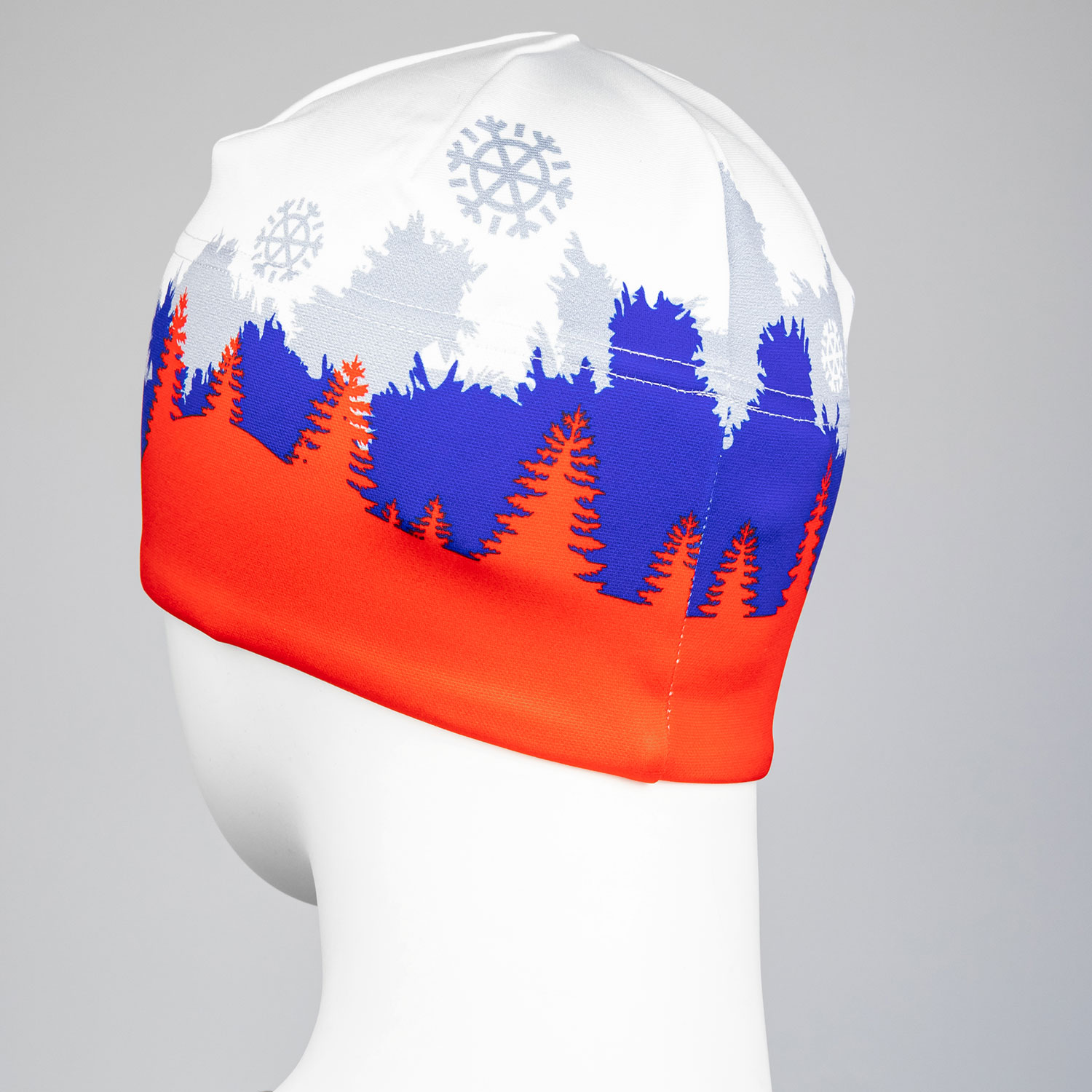 Шапка ТРИКОЛОР флис Turgoyak (4)