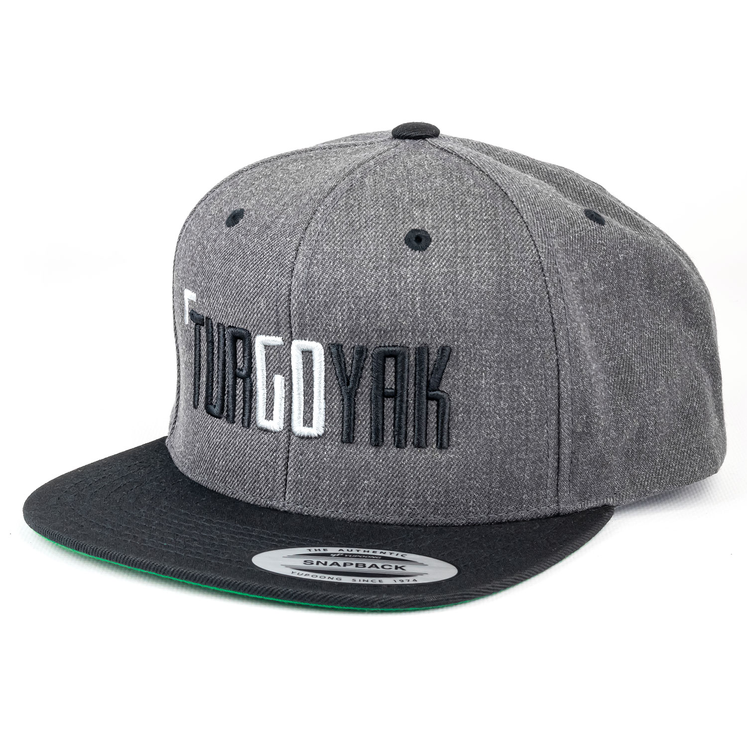 Бейсболка TURGOYAK прямой козырек (цв. серыйчерный) (1)