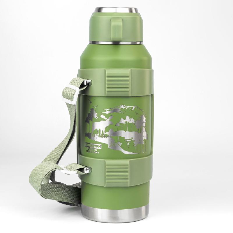 Термос Turgoyak Sports Territory 1300мл (зеленый)