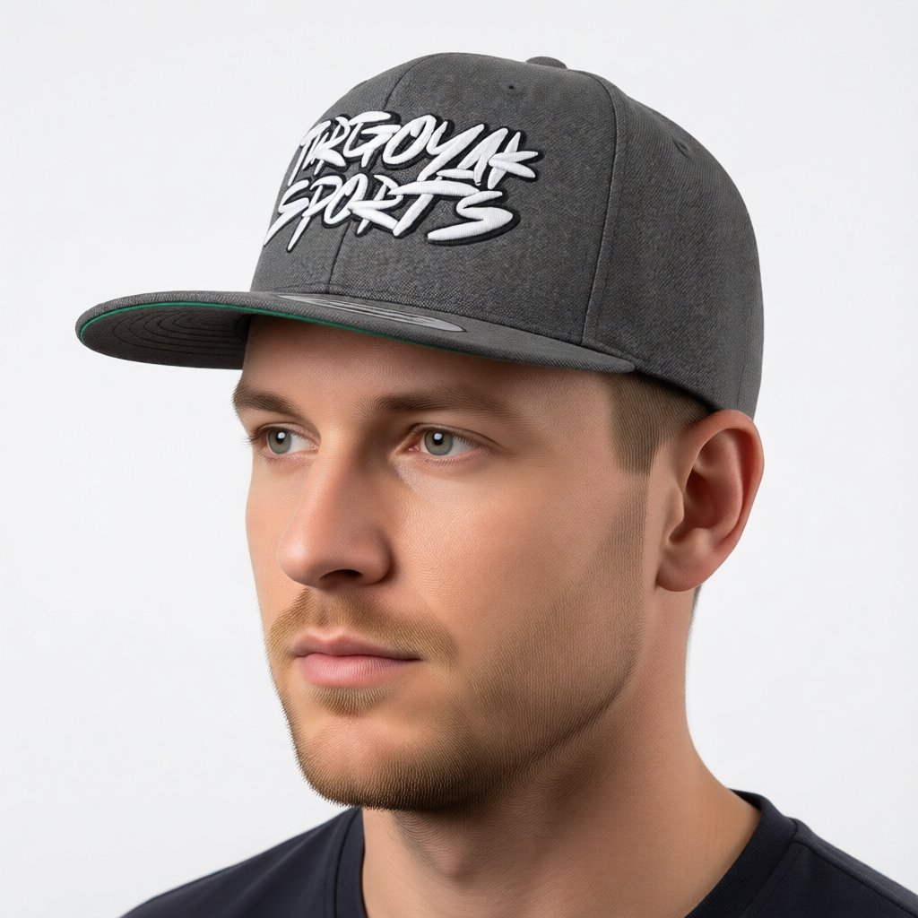 Бейсболка-Graffiti-прямой-козырек-(цв.-т.серыйсерый)