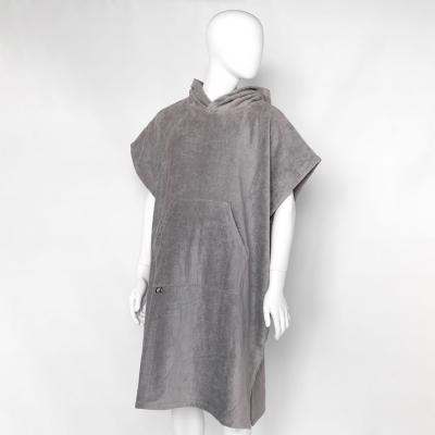 Пончо пляжное TUR GO YAK серый (1)