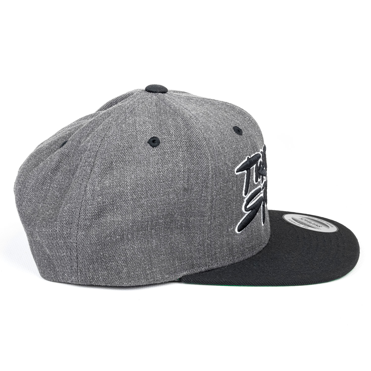 Бейсболка Graffiti прямой козырек (цв. т.серыйчерный) (2)