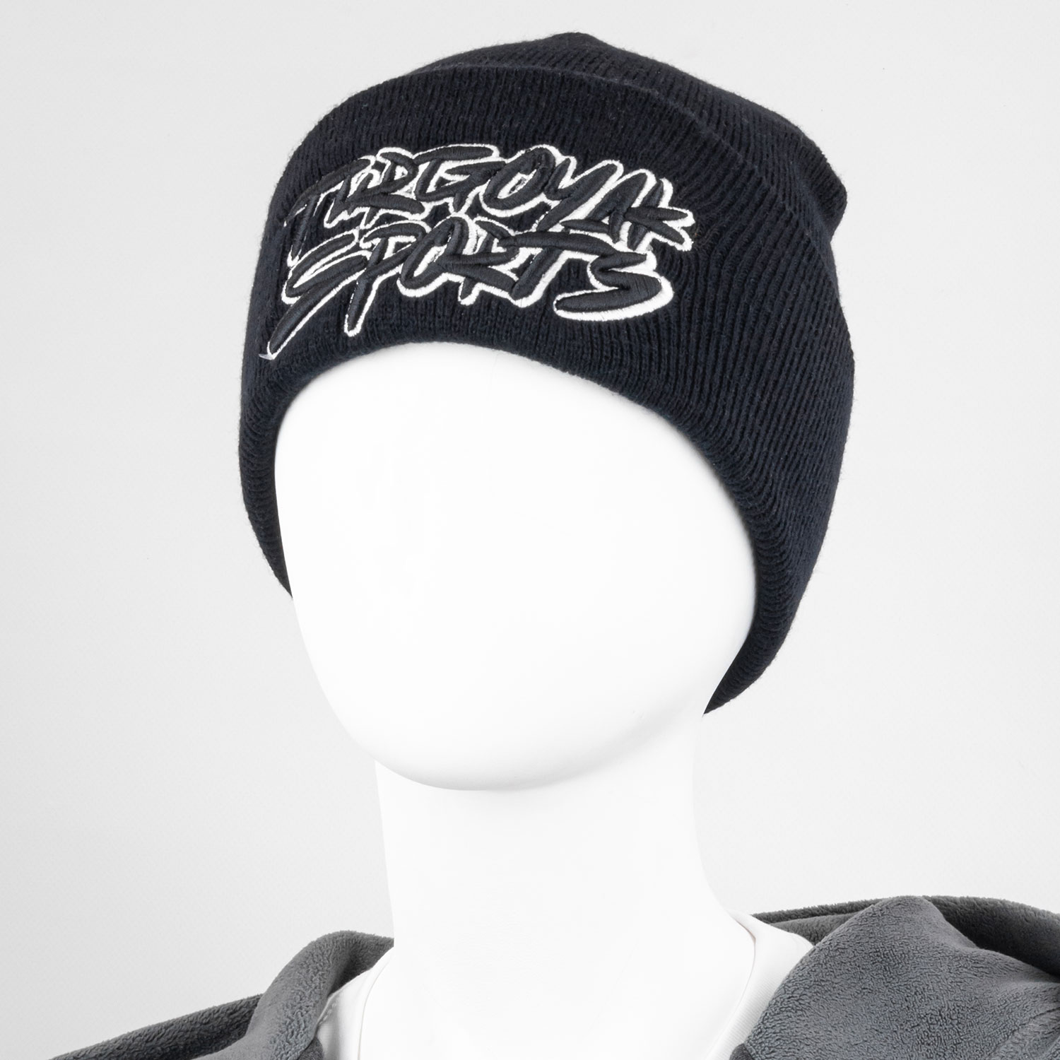 Шапка Graffiti Turgoyak sport с отворотом (черный)