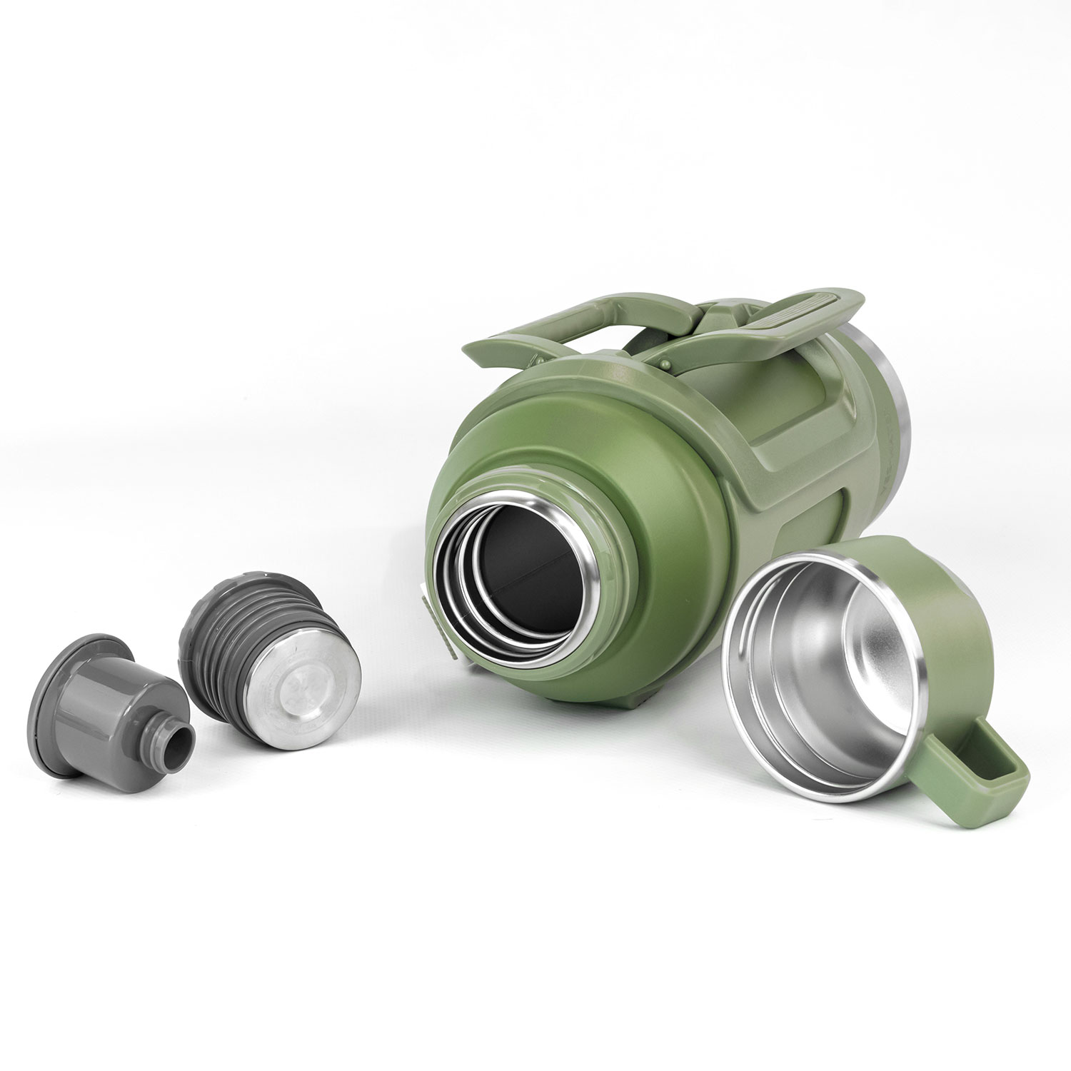 Термос Turgoyak Sports Territory 1300мл (зеленый)