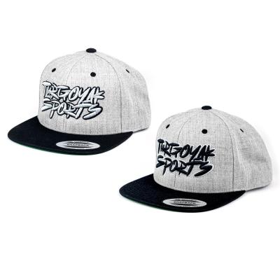 Бейсболка Graffiti прямой козырек (цв. светло-серыйчерный) (2)