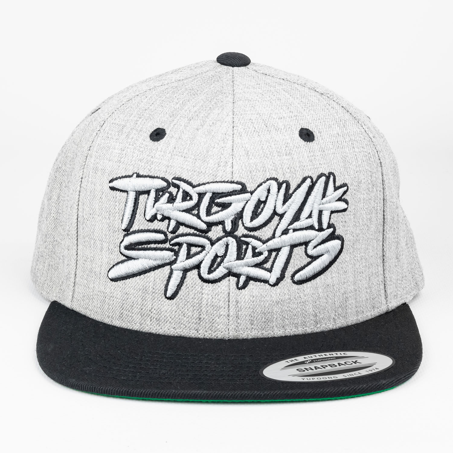 Бейсболка Graffiti прямой козырек (цв. светло-серыйчерный) (6)