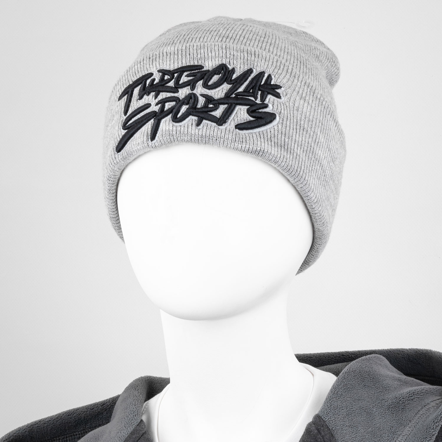 Шапка Graffiti Turgoyak sport с отворотом (серый)