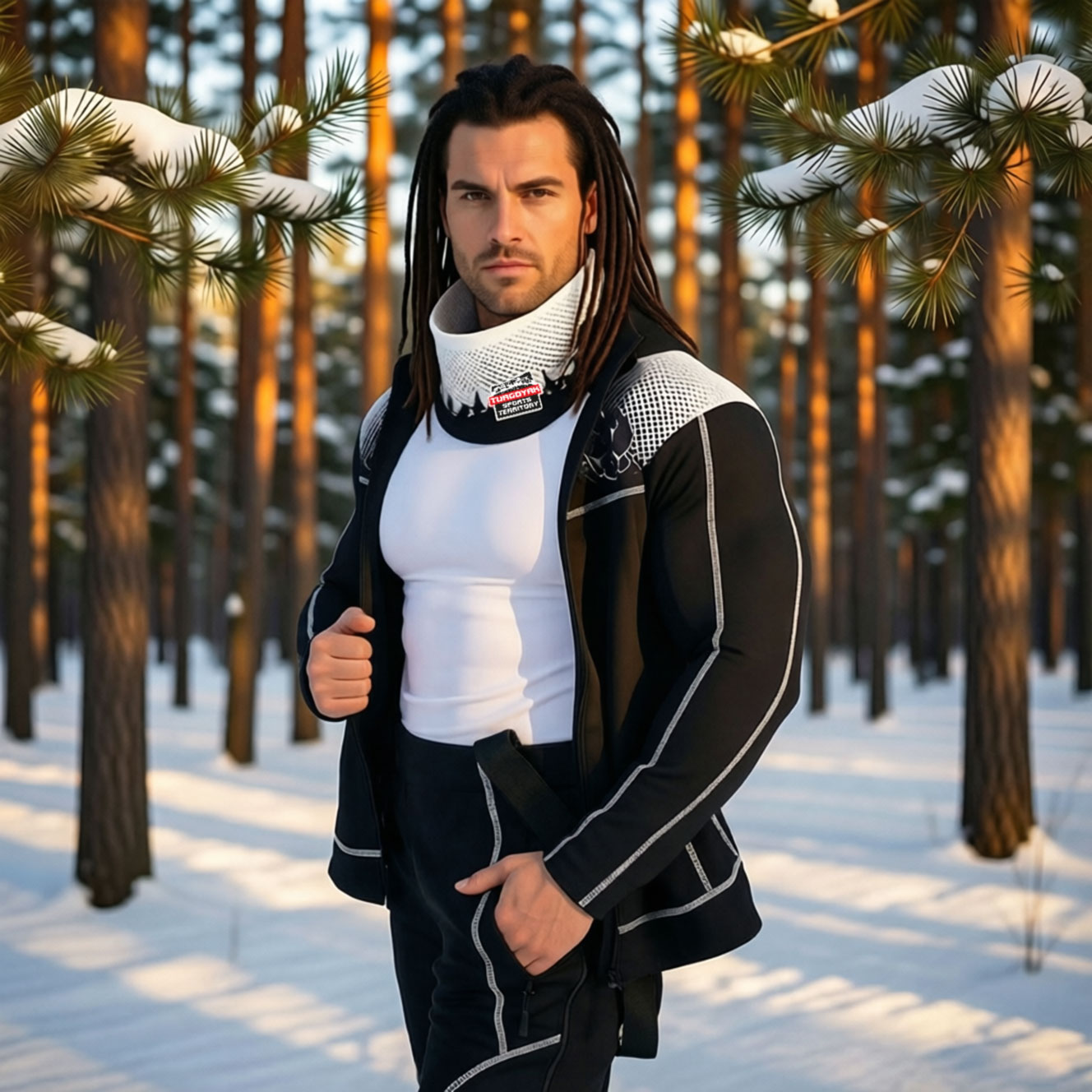 Шапка-бафф Classic флис (8)