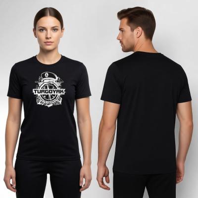 Футболка-хб-Капитан-черная