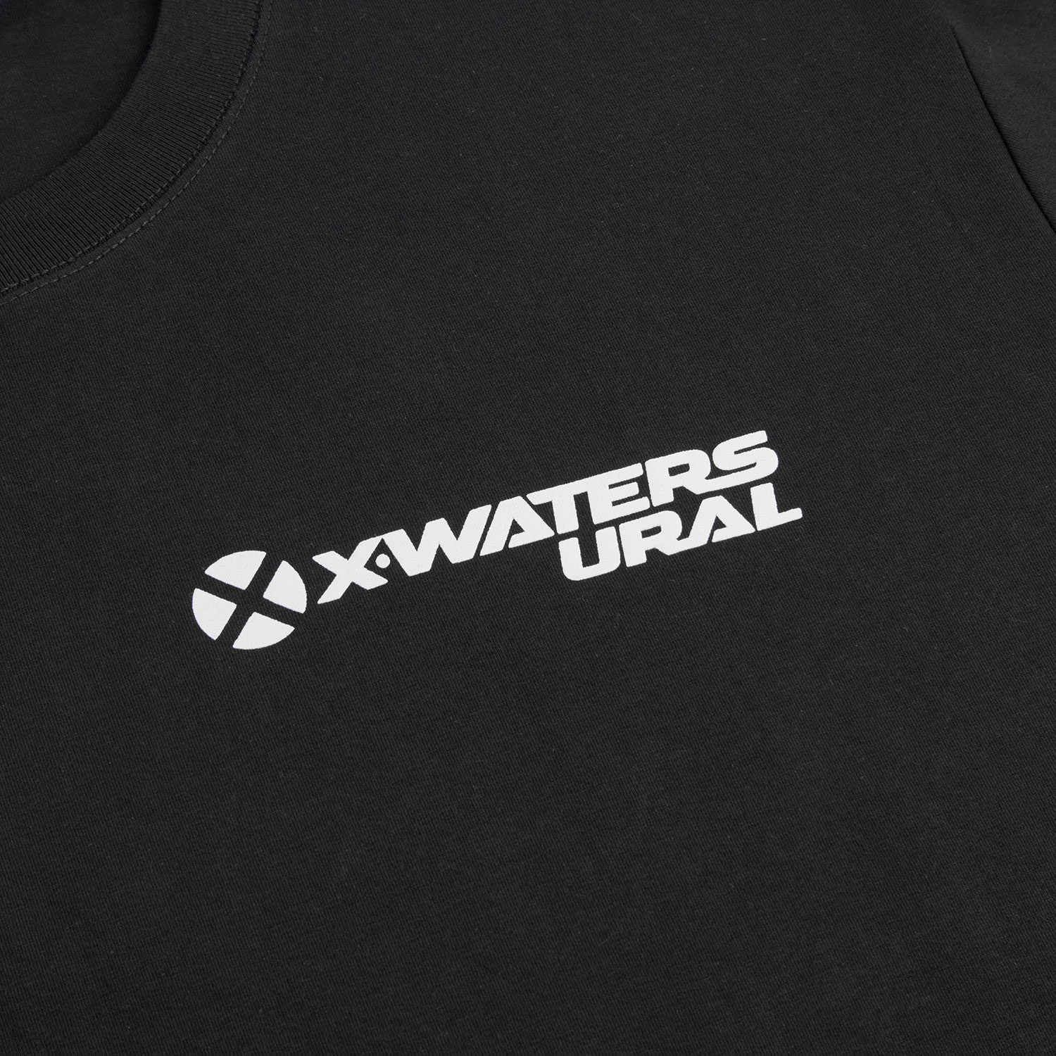 Футболка X-WATERS Плыть, а не купаться, черный (4)