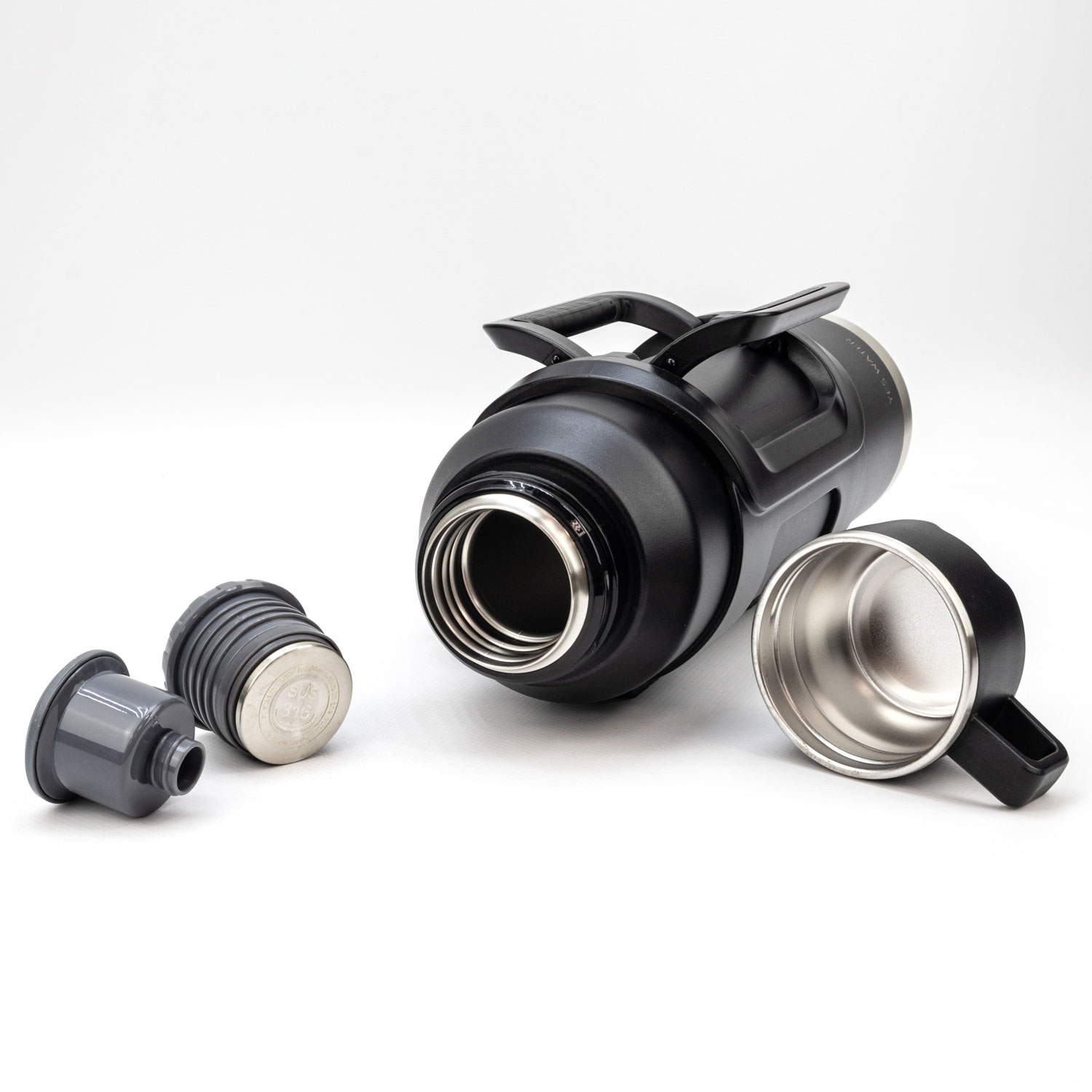 Термос Turgoyak Sports Territory 1800мл (черный)