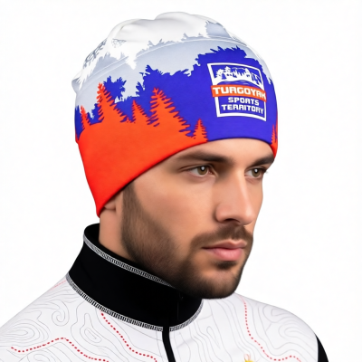 Шапка ТРИКОЛОР флис Turgoyak