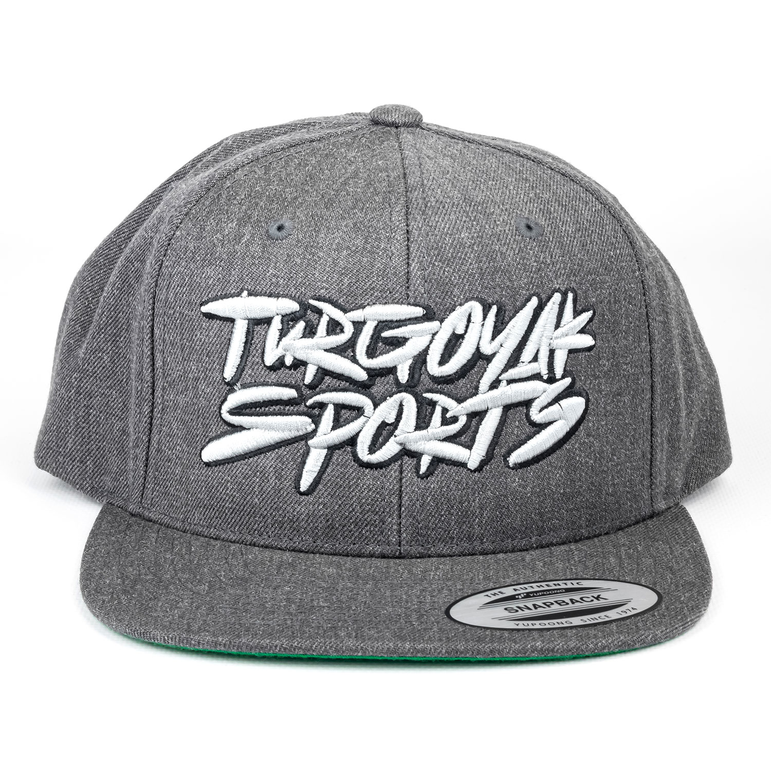 Бейсболка Graffiti прямой козырек (цв. т.серыйсерый) (2)