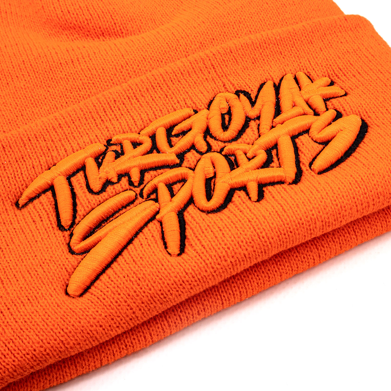 Шапка Граффити Тургояк спорта утепленная 3M Tinsulate (оранжевый неон)