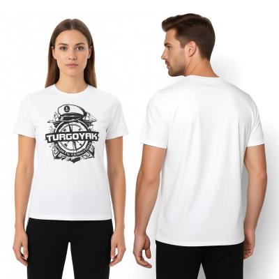 Футболка хб Капитан белая