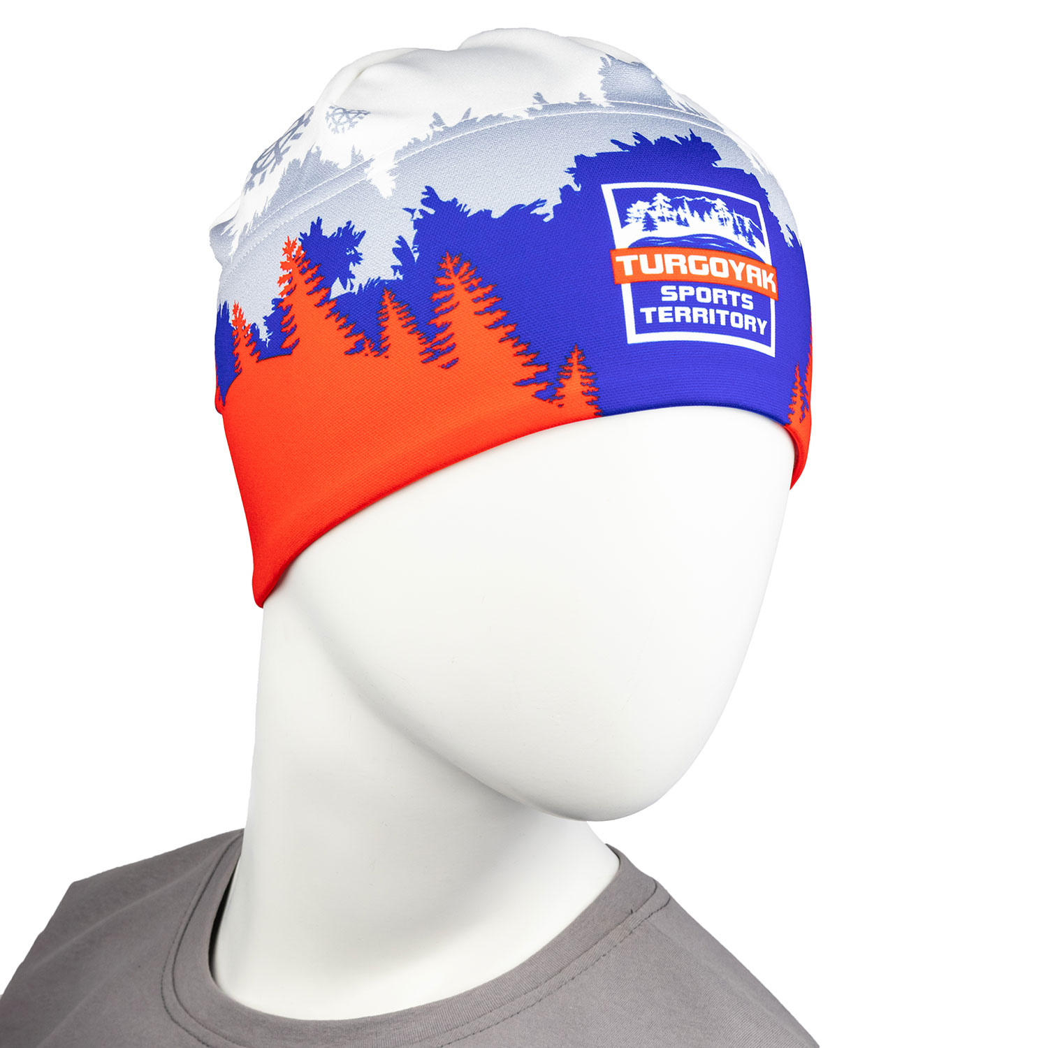 Шапка ТРИКОЛОР флис Turgoyak