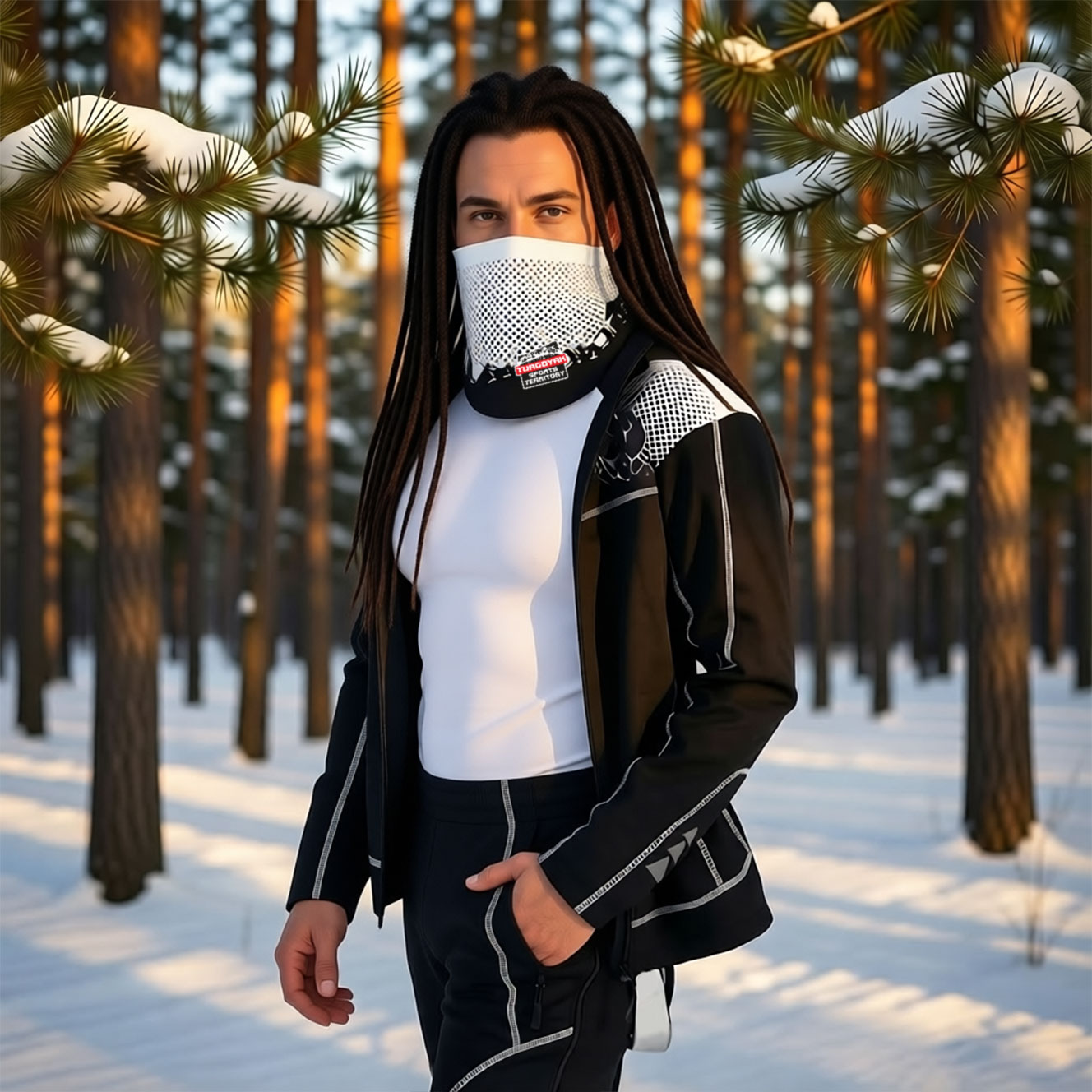 Шапка-бафф Classic флис (11)