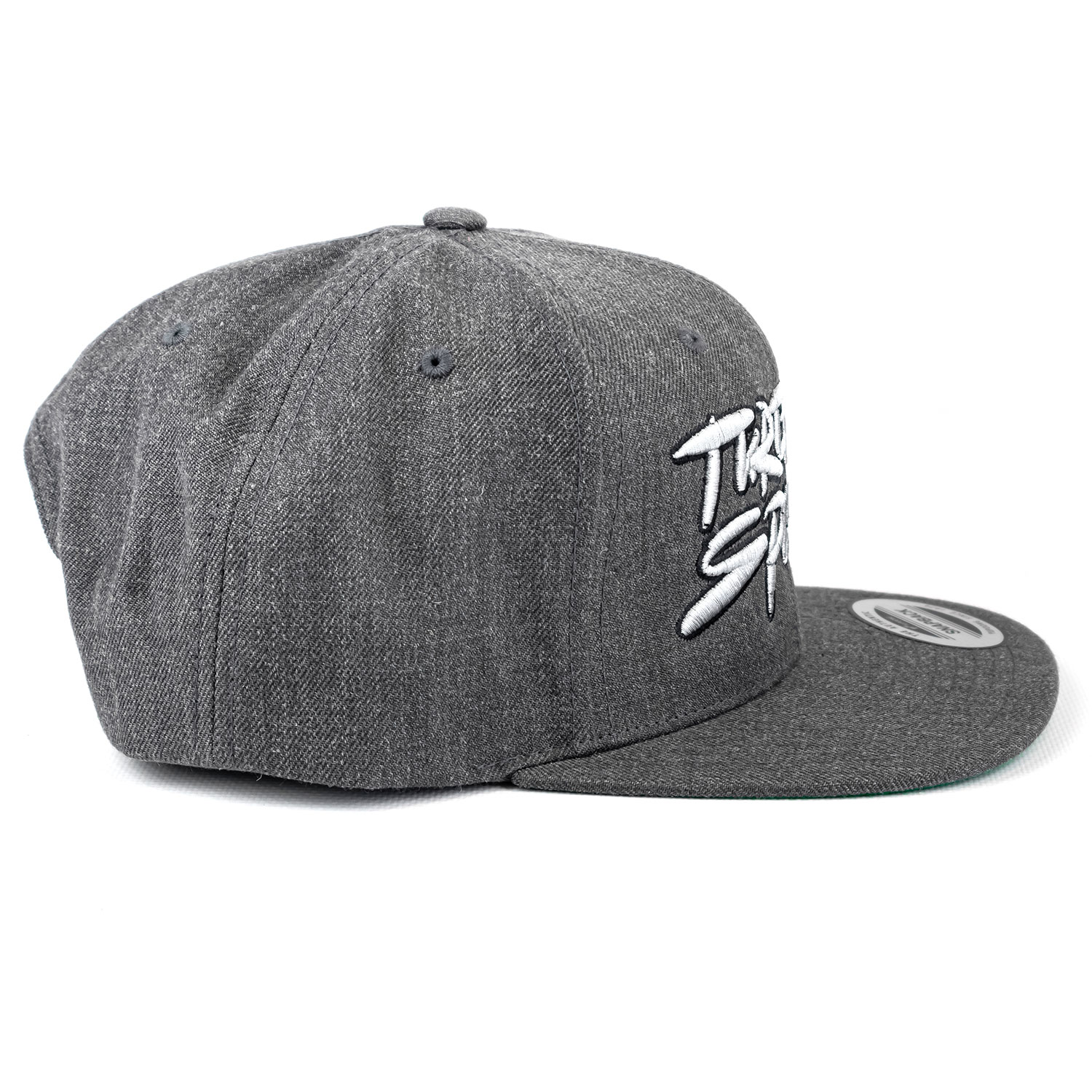 Бейсболка Graffiti прямой козырек (цв. т.серыйсерый) (5)