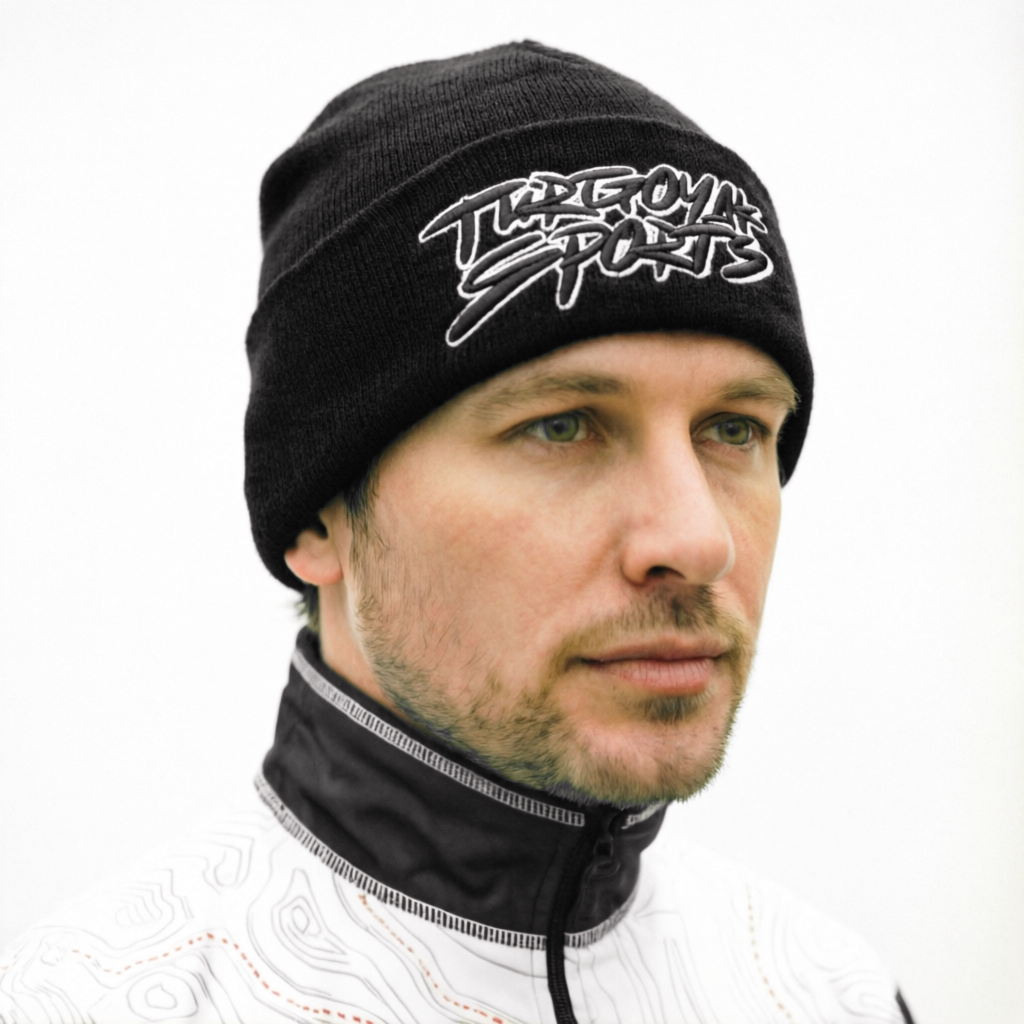 Шапка Graffiti Turgoyak sport с отворотом (черный)