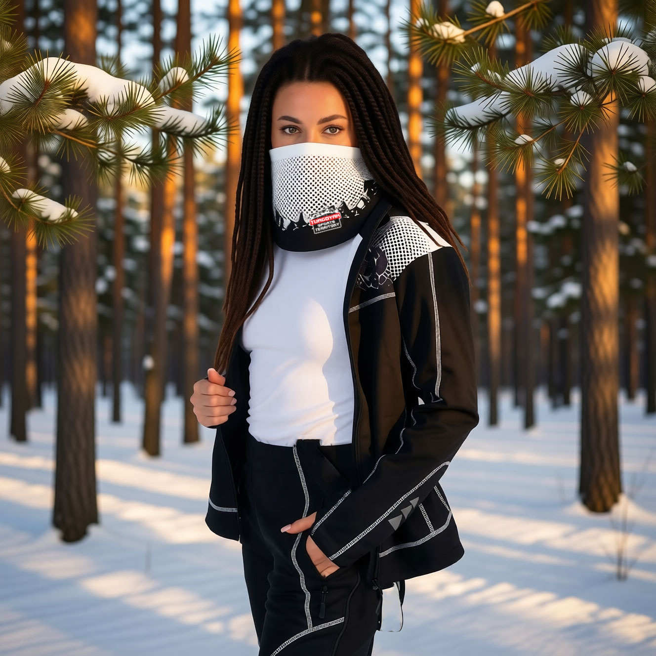 Шапка-бафф Classic флис (7)