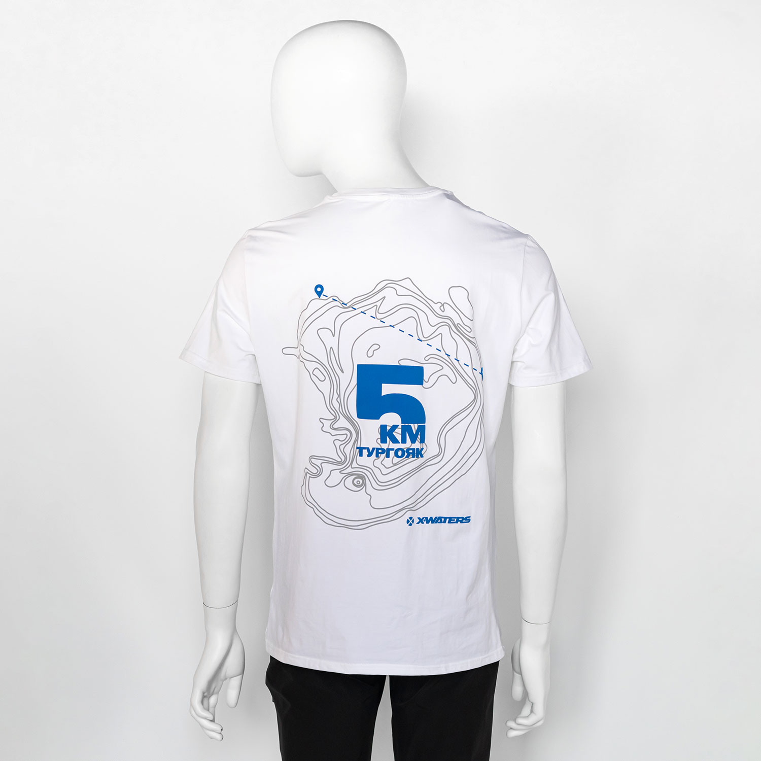 Футболка 5км белая X-Waters (2)